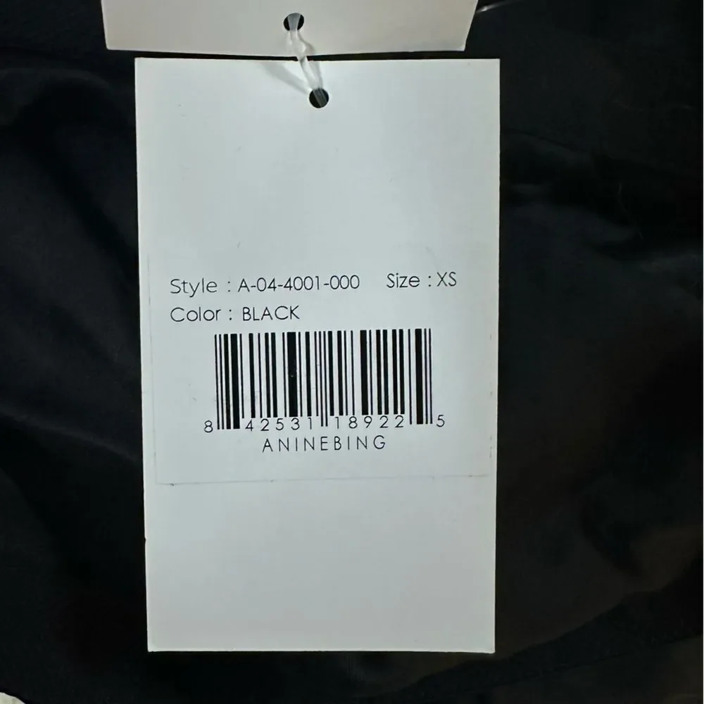 Anine Bing silk bar skirt bias cut midi Revolve XS